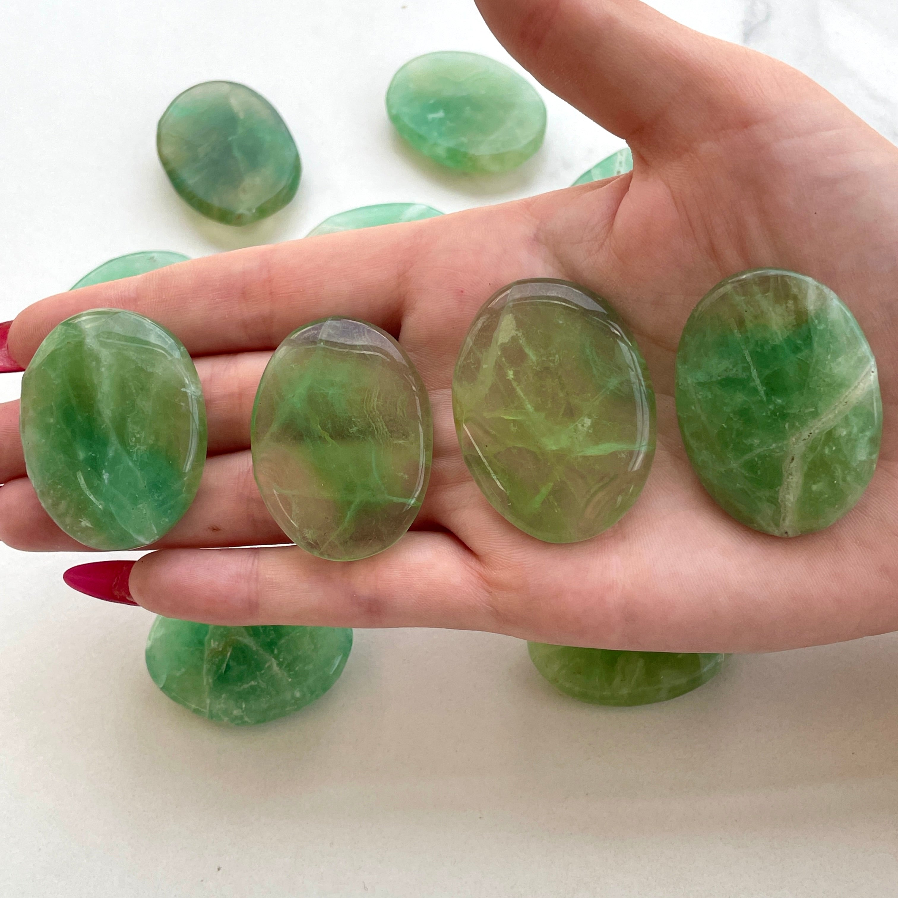 Fluorite Palmstone (IN) Fluorite Palmstone (IN)